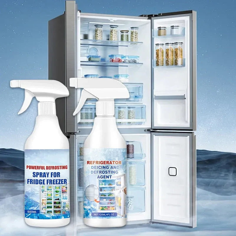 ❄️ Fast Defrosting Spray – Fridge, Freezer & Icy Surface De-Icer