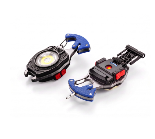 🔥 50% OFF | 8-in-1 Rechargeable Keychain Flashlight Multi-Tool 🔦