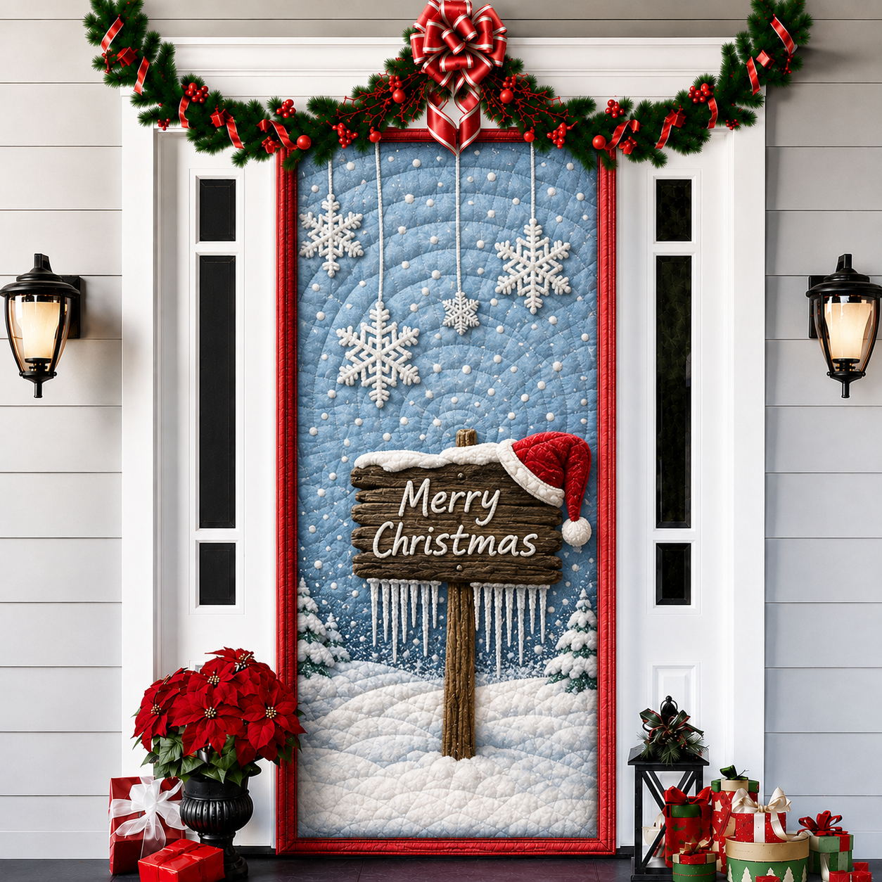 🏅Last day 50% OFF🌟2026 3D Christmas front door decoration