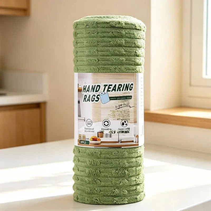 🏅Multipurpose Reusable Tear-Off Cleaning Cloth Roll