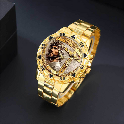 ❤️✝️ Today 49% OFF🔥 Custom Jesus Christ Crucifix Watch | A Timeless Christian Faith Gift for Family & Friends