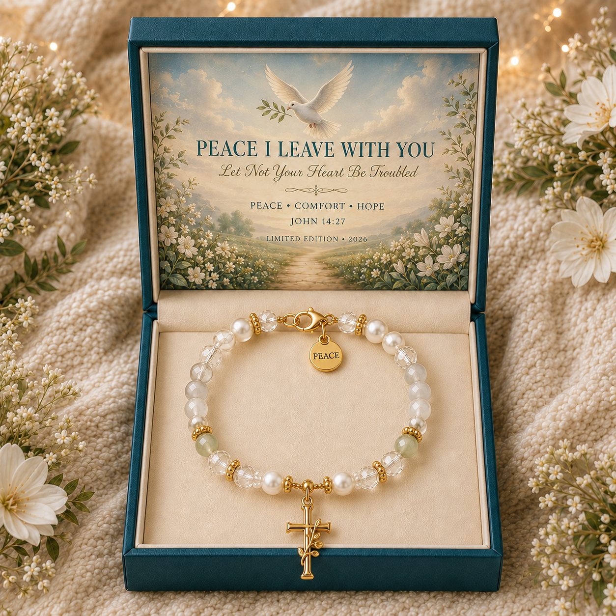 ✈️Last Day 50% OFF✨🎅 2026 Christmas Gift 50% Off--✝️ Scripture Faith Bracelet Collection
