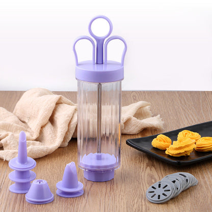 ✈️Last Day 50% OFF✨ Stainless Steel Cake Decorating Gun Kit – 18-Piece Piping Set, Fill & Decorate with Ease, BPA-Free 🍪