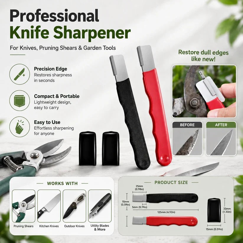 🔥LAST DAY 50% OFF -2 Count Professional Kitchen Knife Sharpener