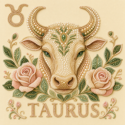 ✨ Pick Your Sign & Create It – Zodiac Pearl Painting DIY Kit | 12 Unique Designs