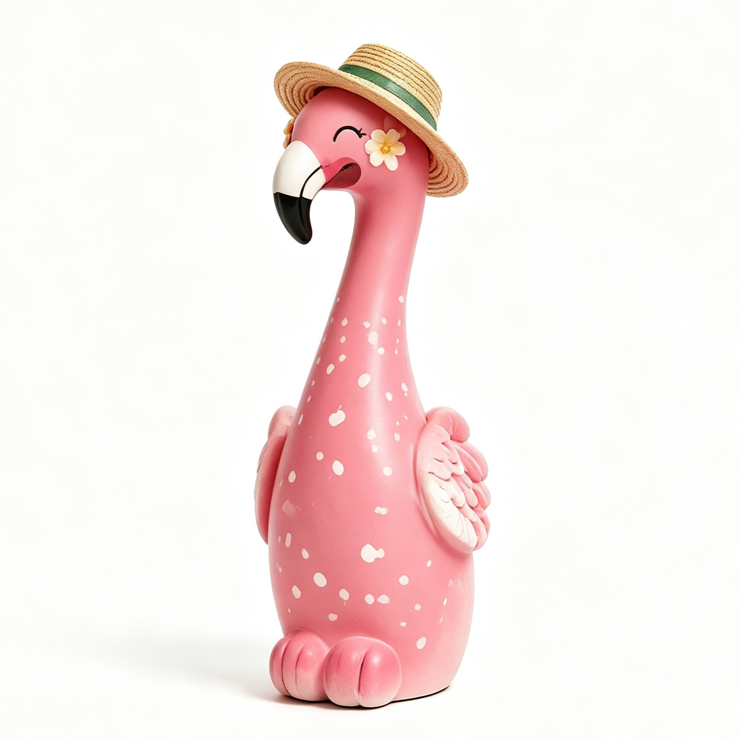 🏅🦩Cute Flamingo Decorative Vase 🌸 5 Styles Resin Figurine Vase Tabletop Centerpiece Indoor Home Shelf Decor Gift