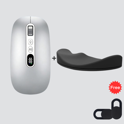 ⚡2026 Hot Sale⏰AI Smart Voice Wireless Mouse🖱️💬