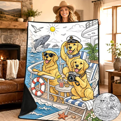 Ahlwo™ Coloring Blanket🖍️ Color It. Wash It. Repeat It! 🔄✨