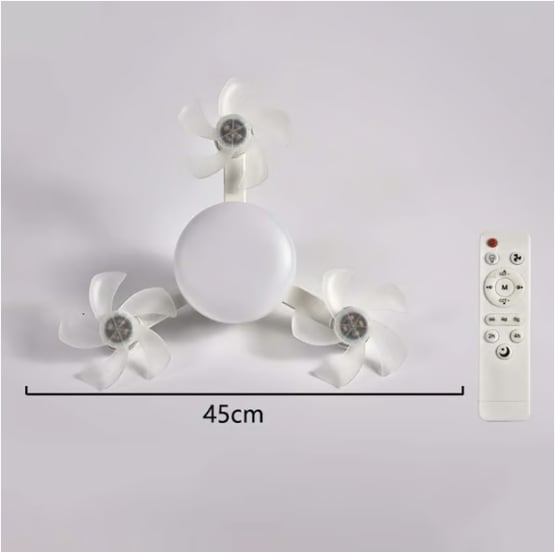 🌎Ends Today: 70% OFF!🔥❄️Stay Cool & Bright💡 2-in-1 Ceiling Fan Light 🏠Perfect for Bedrooms, Kitchens & Garages