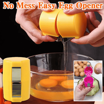 ✈️Last Day 50% OFF✨Limited-time 😮‍💨 Buy 1 Get 1 Free ！！！🍳 Quick Egg Cracker Tool – Open Hundreds Of Eggs Faster & Cleaner 🔥