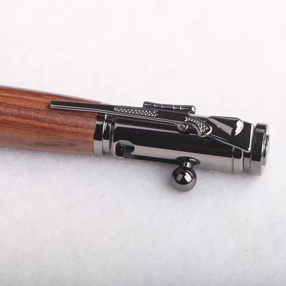 🖊Handcrafted 🖊 Bolt Action Wooden Bullet Pen | Crafted From Real Wood & Bullet Casing
