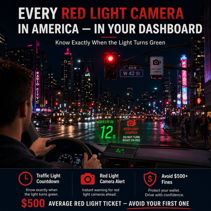 🏅Best Seller 🚗Head-Up Display (HUD) Car GPS Digital Speedometer
