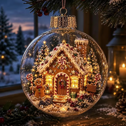🌎Ends Today: 70% OFF!🔥🎄Glowing Christmas Diorama Ornament