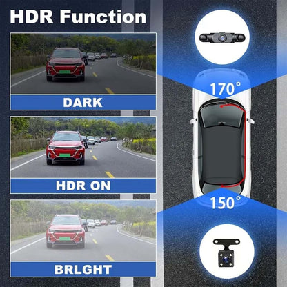 🎁🎁🎁LAST DAY 49% OFF🔥🔥2026 Newest Full View Car Dashcam System