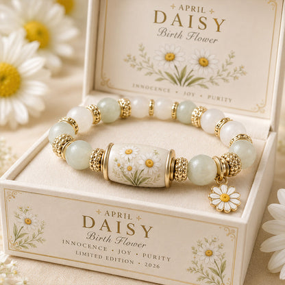 ✈️Last Day 50% OFF✨🌸 Birth Flower Blessing Bracelet | 2026 Limited Edition Only 8 Left