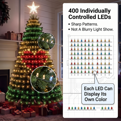 ✨Last Day 50% OFF✨Smart Christmas Tree Lights — Change Your Tree From Your Phone