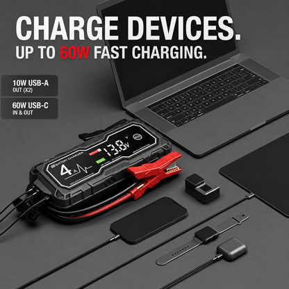 🔥🔥Power When You Need It Most—Starts Up to 10.0L Gas & 8.0L Diesel Engines⚡