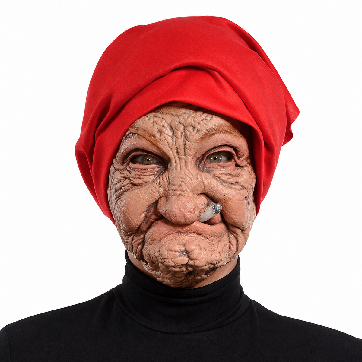 🔥2026 All New Style👻 Realistic Halloween Character Mask Headgear – Full Head & Neck Transformation