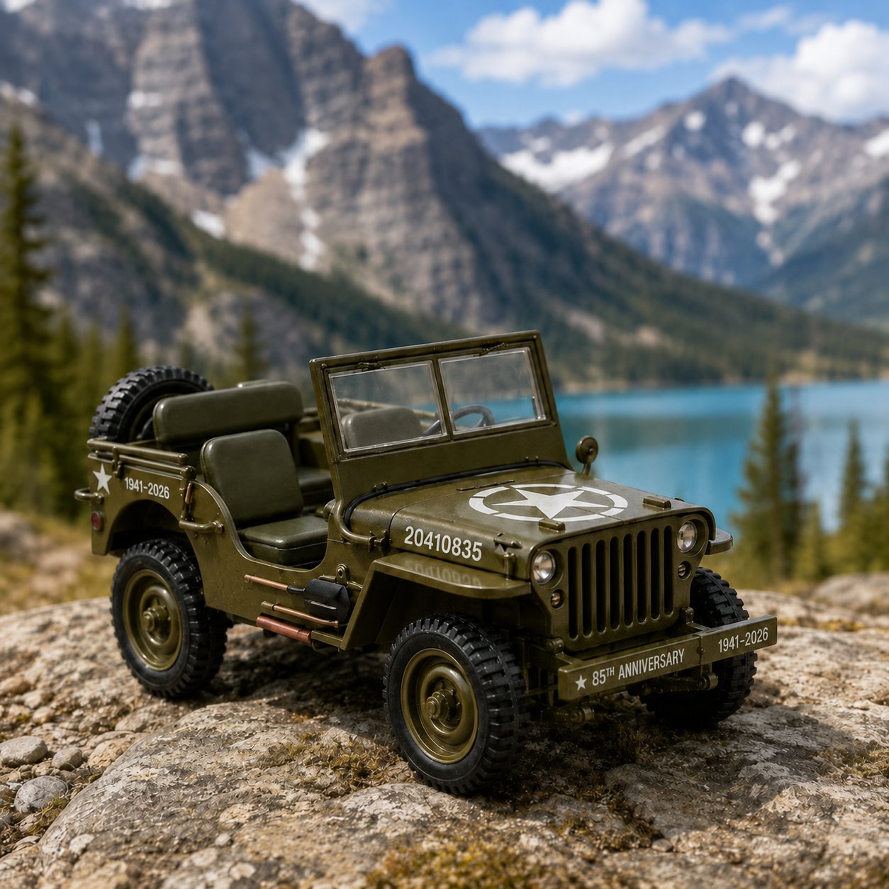 🗺️Classic Vintage Off‐Road Replica | A Treasured Keepsake For Every Car Lover