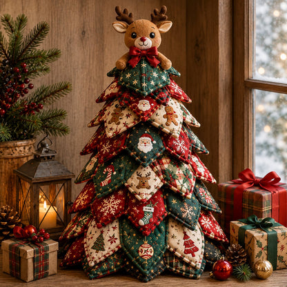🔥Last Day 49% OFF 🔥DIY Quilted Christmas Tree Kit