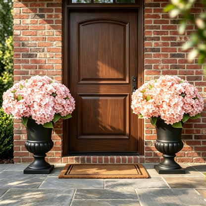 🔥Last Day 69% OFF🔥Artificial Outdoor Hydrangea Flowers - UV resistant, Waterproof, Windproof