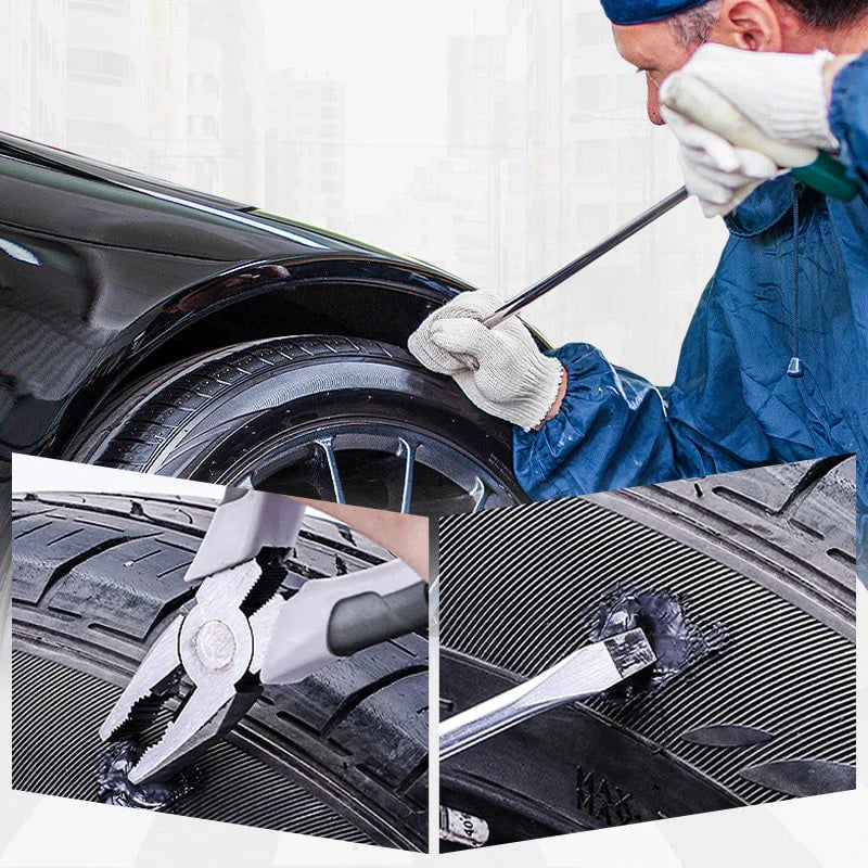 🔥Weather-Resistant Waterproof Flexible Tire Repair Adhesive