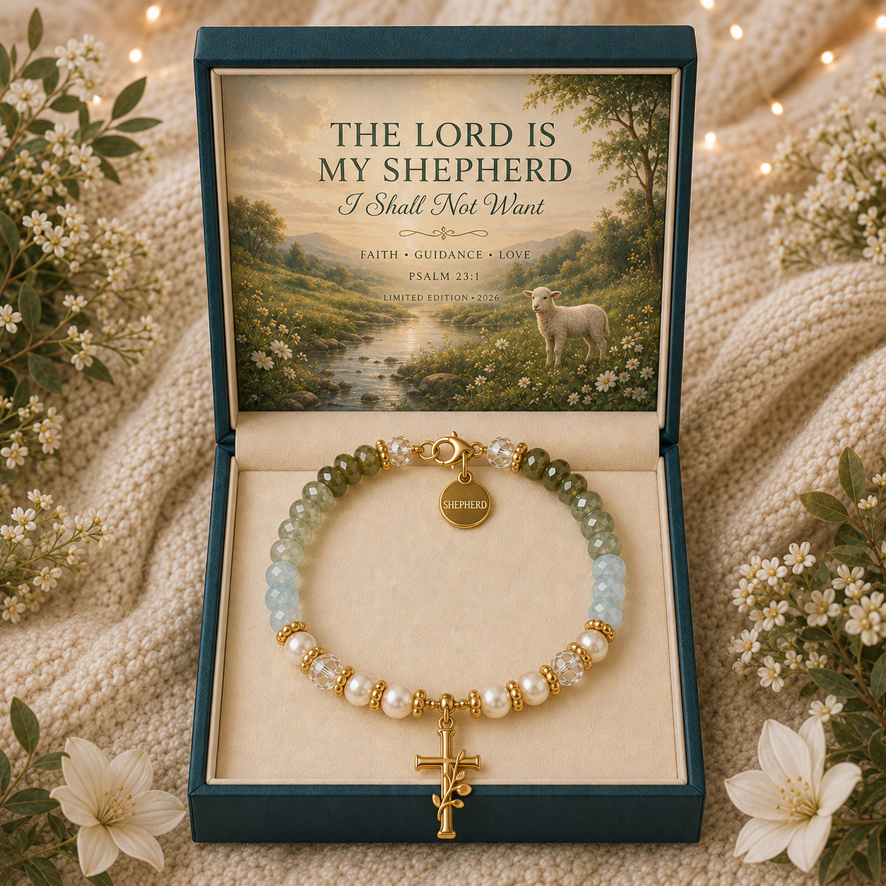 ✈️Last Day 50% OFF✨🎅 2026 Christmas Gift 50% Off--✝️ Scripture Faith Bracelet Collection