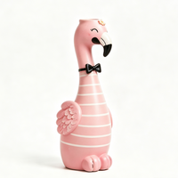 Bow‑Tie Striped Flamingo