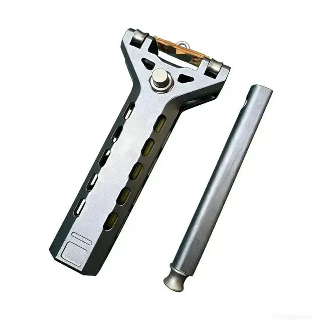 🔥Limited-Time 50% OFF✨Professional Telescopic Aluminum Alloy Auto-Loading Slingshot Full Kit (200 Steel Balls)