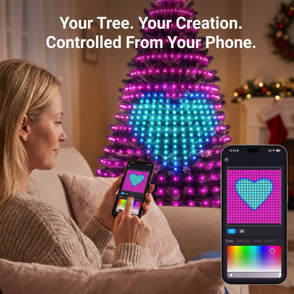 ✨Last Day 50% OFF✨Smart Christmas Tree Lights — Change Your Tree From Your Phone
