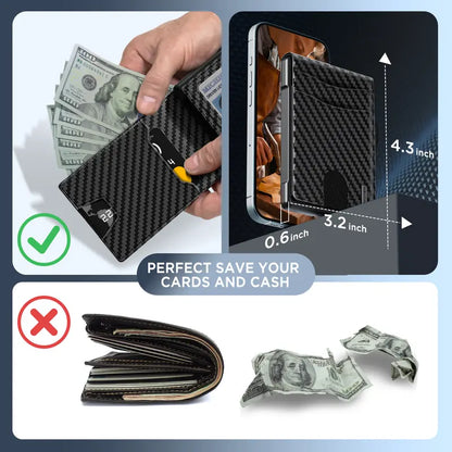 Minimalist Wallet - Pop-Up Card Design For Faster Everyday Carry