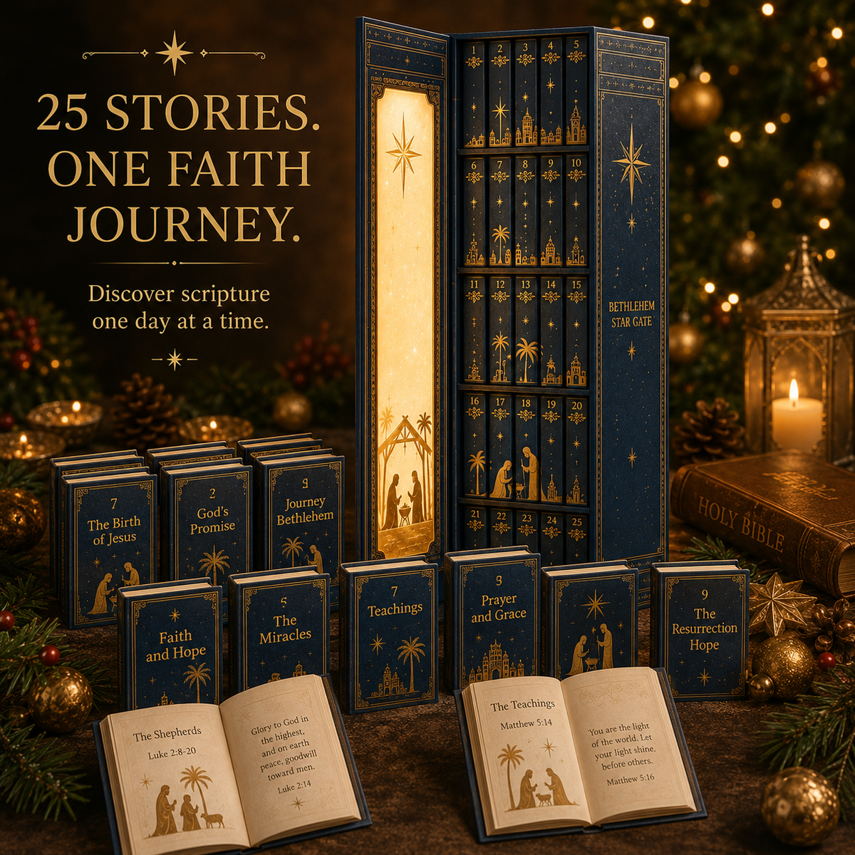 ✈️Last Day 50% OFF✨😍Bethlehem Star Gate Mini Book📖