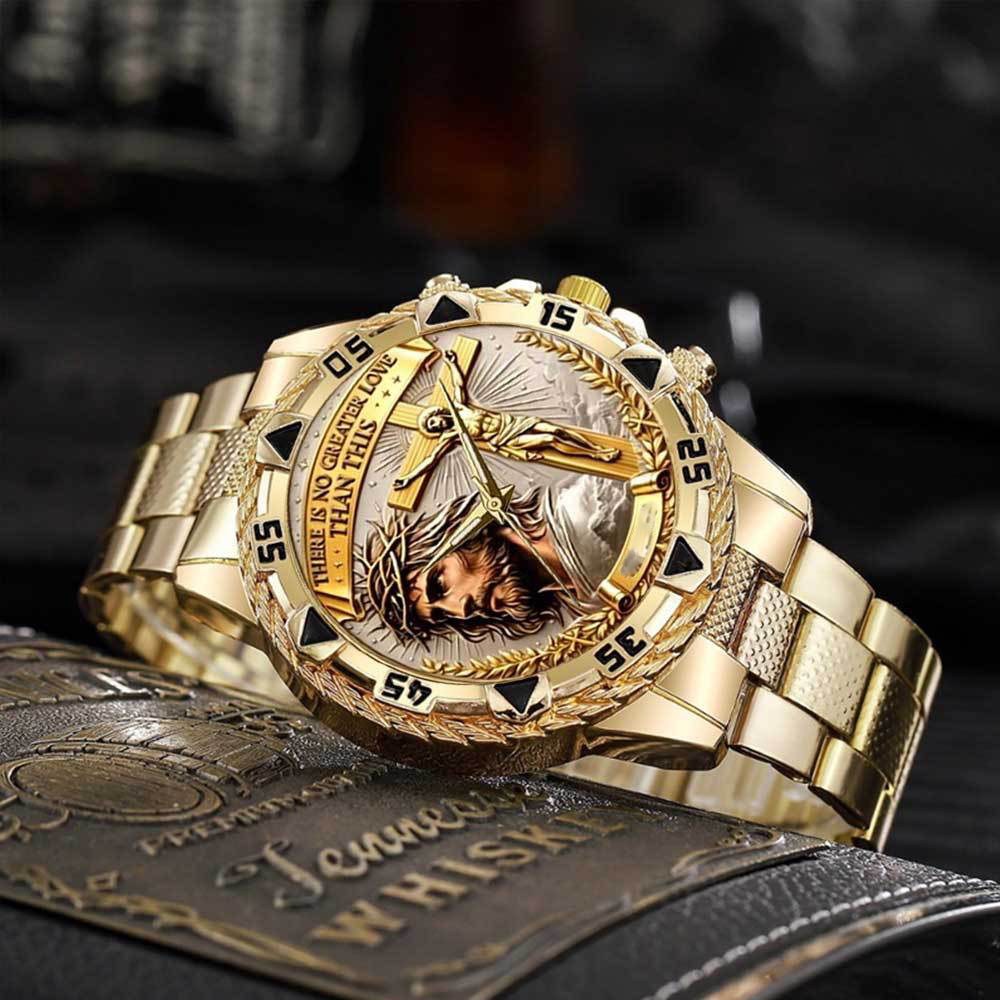 ❤️✝️ Today 49% OFF🔥 Custom Jesus Christ Crucifix Watch | A Timeless Christian Faith Gift for Family & Friends