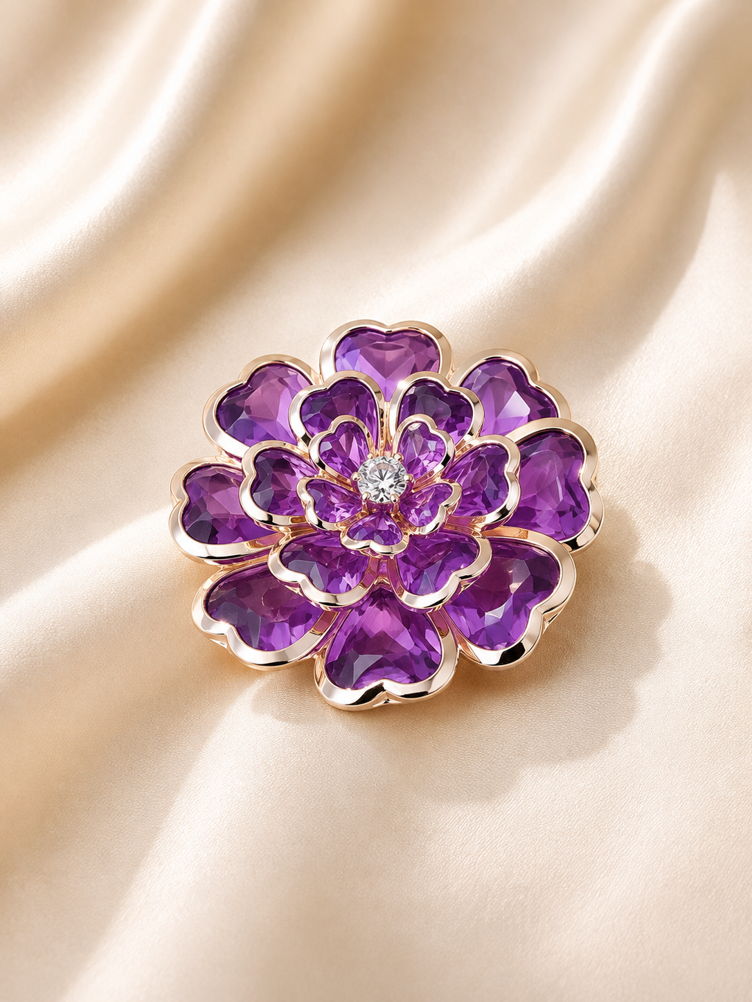 ✈️Last Day 50% OFF✨｜1K+ Sold Today｜Sparkly Rhinestone Flower Strap