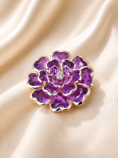 ✈️Last Day 50% OFF✨｜1K+ Sold Today｜Sparkly Rhinestone Flower Strap