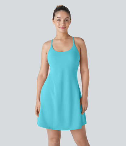 Backless Active Dress-Longer Length-Easy Peezy Edition