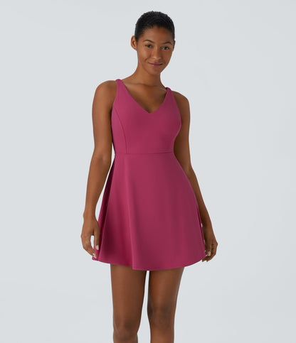 2-Piece Pocket Dance Active Dress