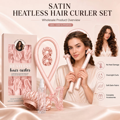 🎁Buy 3 Get 20% Off🔥Heatless Curling Rod Headband👩Get Natural, Voluminous Curls While You Sleep 😍