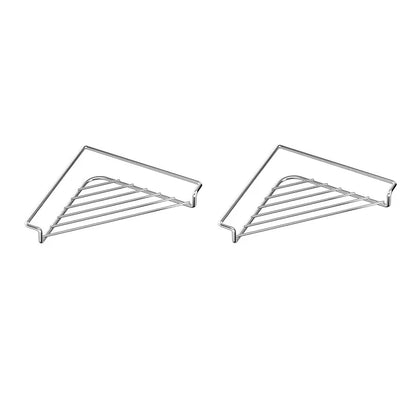 🔥Stainless Steel Corner Sink Drain Rack | Kitchen Organizer🏠
