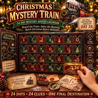 ✈️Last Day 50% OFF✨24 Days. 24 Clues. One Mystery to Solve. 🕵️