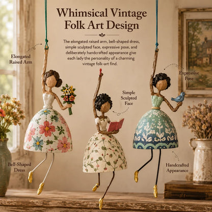 🌈Whimsical Dancing Lady Hanging Ornament