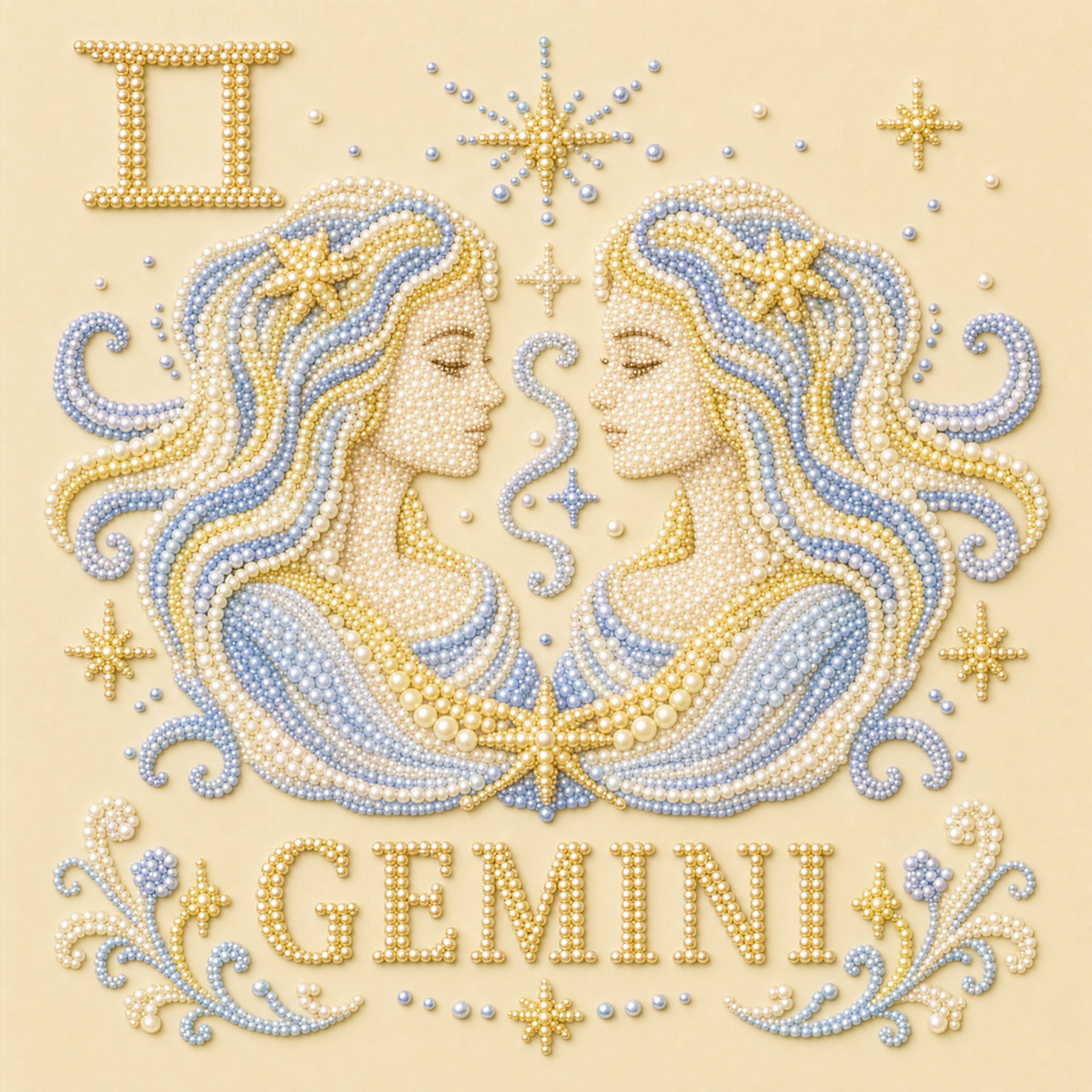 ✨ Pick Your Sign & Create It – Zodiac Pearl Painting DIY Kit | 12 Unique Designs