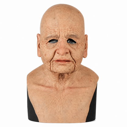 🔥2026 All New Style👻 Realistic Halloween Character Mask Headgear – Full Head & Neck Transformation