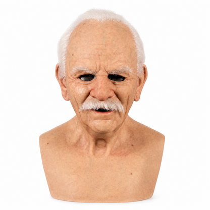 🔥2026 All New Style👻 Realistic Halloween Character Mask Headgear – Full Head & Neck Transformation