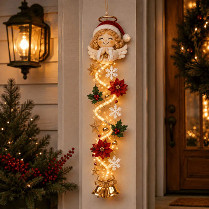 ⏳ Last Day 50% OFF – 🎄 Glowing Christmas Door Hanger | 6 Festive Lighted Designs with Warm Glow & Dimensional Details ✨