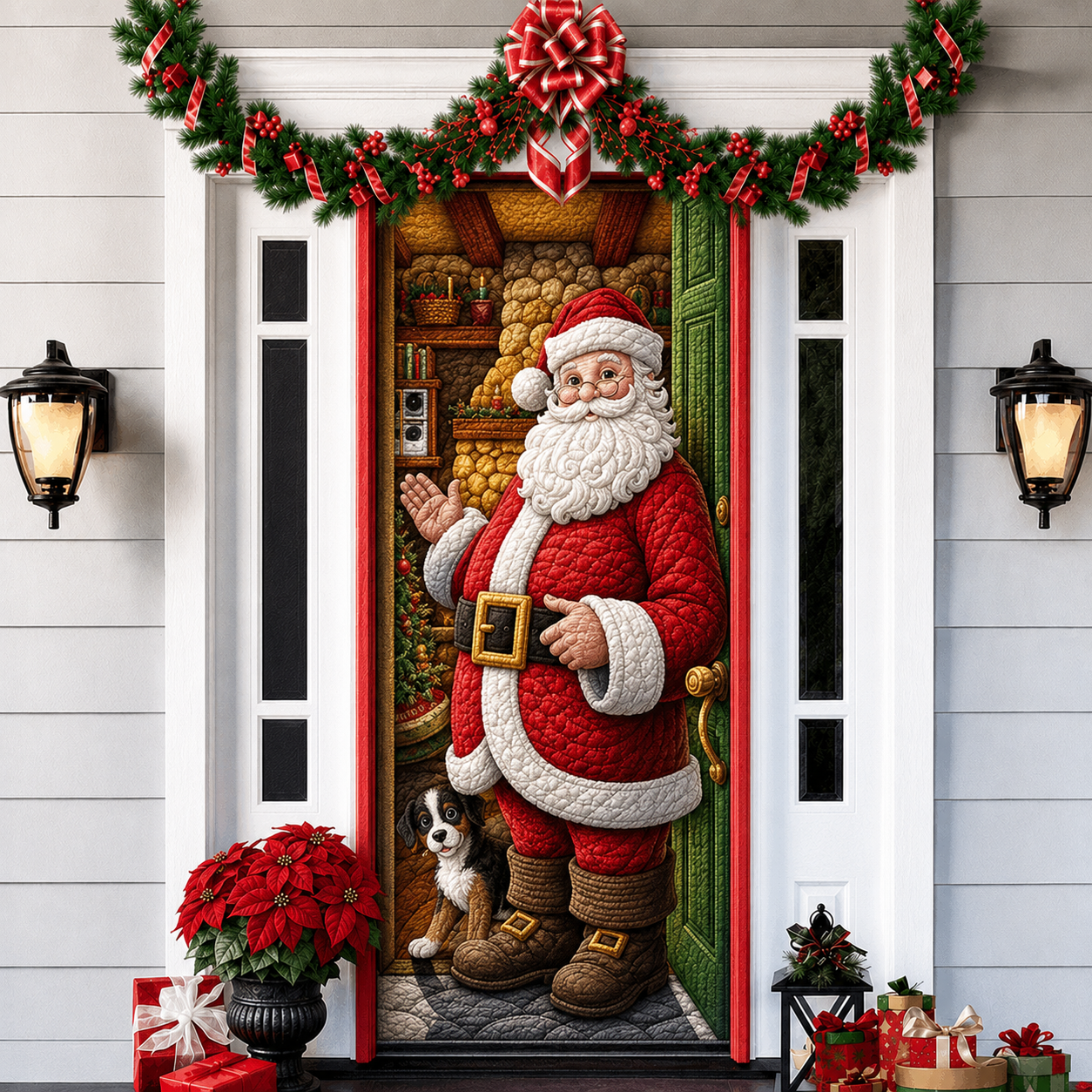 🏅Last day 50% OFF🌟2026 3D Christmas front door decoration