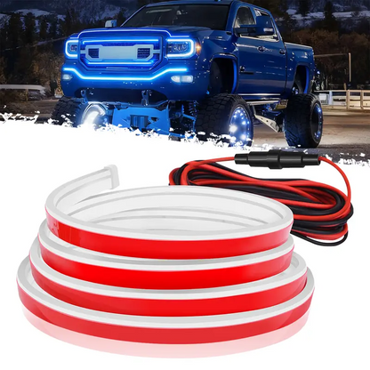✈️Last Day 50% OFF✨71' High Brightness car Hood Gap LED Strip-Dynamic Scan Activated Design