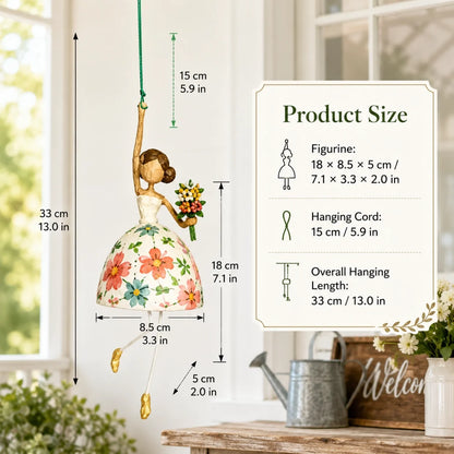 🌈Whimsical Dancing Lady Hanging Ornament