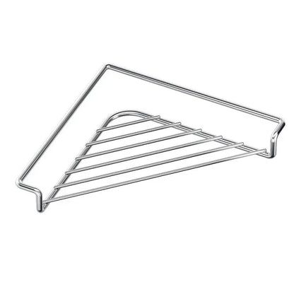 🔥Stainless Steel Corner Sink Drain Rack | Kitchen Organizer🏠