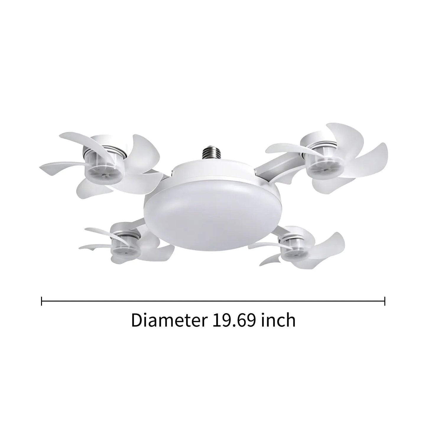 🌎Ends Today: 70% OFF!🔥❄️Stay Cool & Bright💡 2-in-1 Ceiling Fan Light 🏠Perfect for Bedrooms, Kitchens & Garages